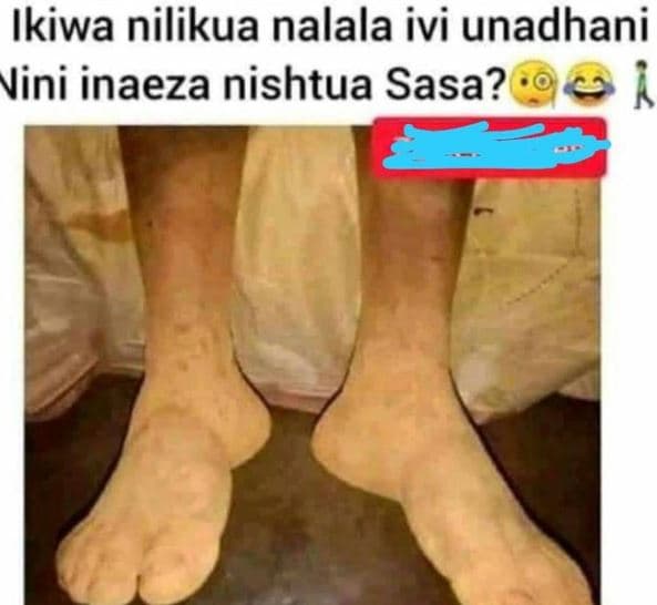 Ikiwa nilikua nalala ivi unadhani vini inaeza nishtua sasa?