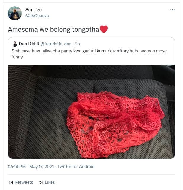 Sun tzu itschanzu amesema we belong tongotha dan did it futuristic_dan 2h smh sa