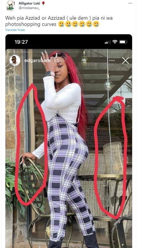 Alligator loki misskamau_ weh pia azziad or azzizad ule dem pia ni wa photoshopp