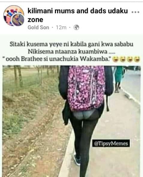 Kilimani mums and dads udaku zone gold son 12m sitaki kusema yeye ní kabila gani