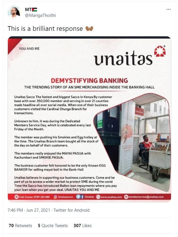 Mte marigathoithi this is a brilliant response you and me unaitas demystifying b