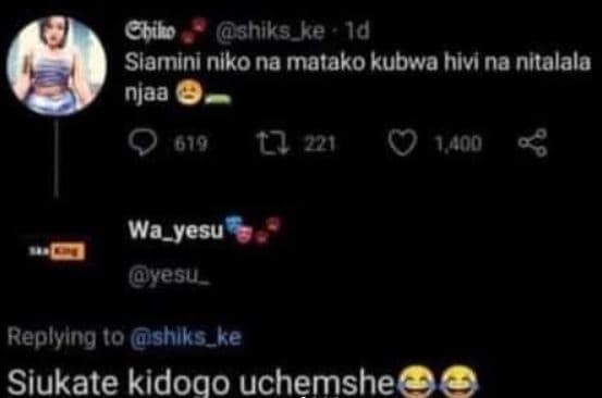 Chilo shiks_ke jd slarini nlko na matako kubwa hivi na nitalala njaa l 221 1oo 0