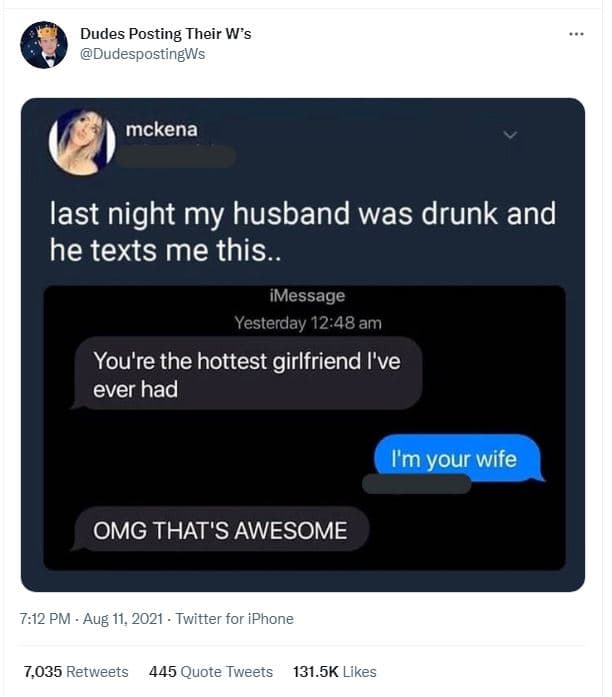 Dudes posting their ws dudespostingws mckena last night my husband was drunk and