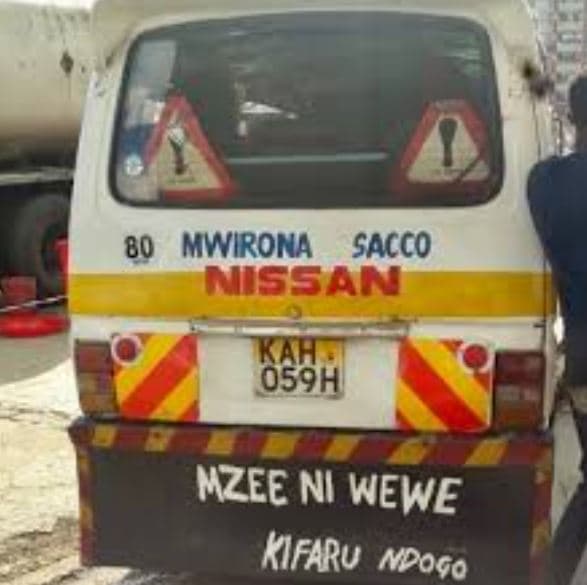 80 mwirona sacco nissan kah 059h mzee ni wewe kifaru npogo