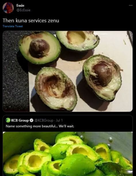 Essie ecessie then kuna services zenu translate tweet kcb group kcbgrouo name so
