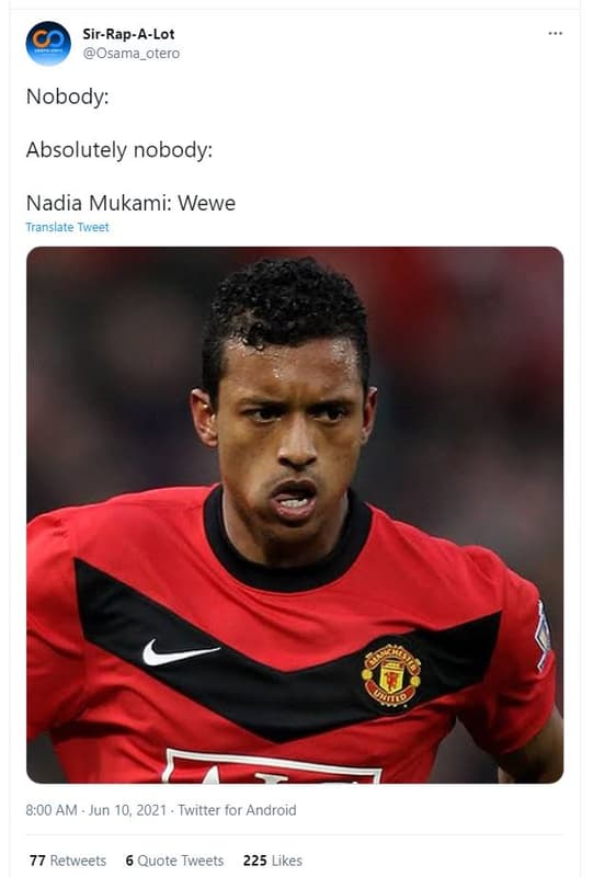 Sirrapalot osama_otero nobody absolutely nobody nadia mukami wewe translate twee