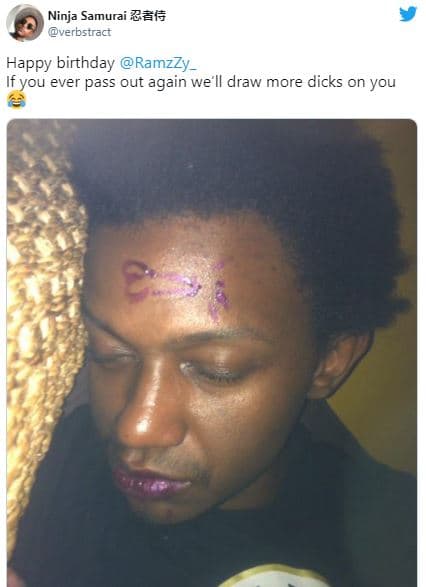 Ninja samurai 22l verbstract happy birthday ramzzy if you ever pass out again we