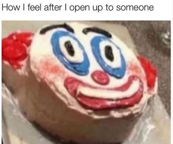 How feel after open up to someone 8