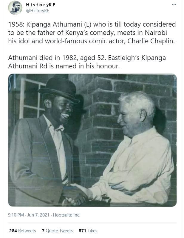 Historyk e historyke kipanga athumani l who is till today considered to be the f