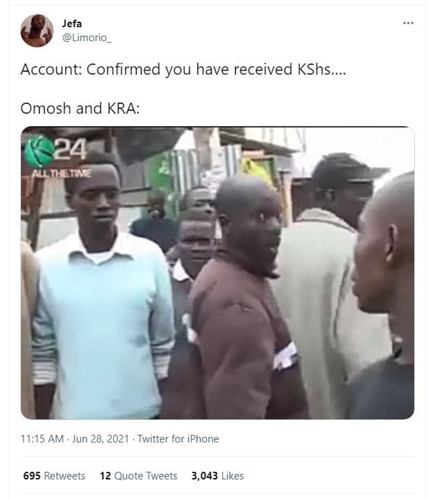 Jefa limorio_ account confirmed you have received kshs omosh and kra 24 ete 1115
