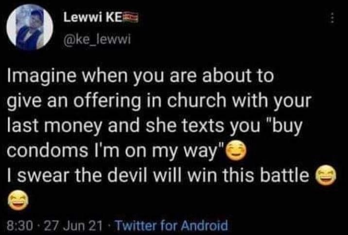 Lewwi ke ke_lewwi imagine when you are about to give an offering in church with