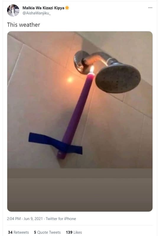 Malkia wa kizazi kipya aishawanjiku_ this weather 2.04 pm jun 9 twitter for ipho