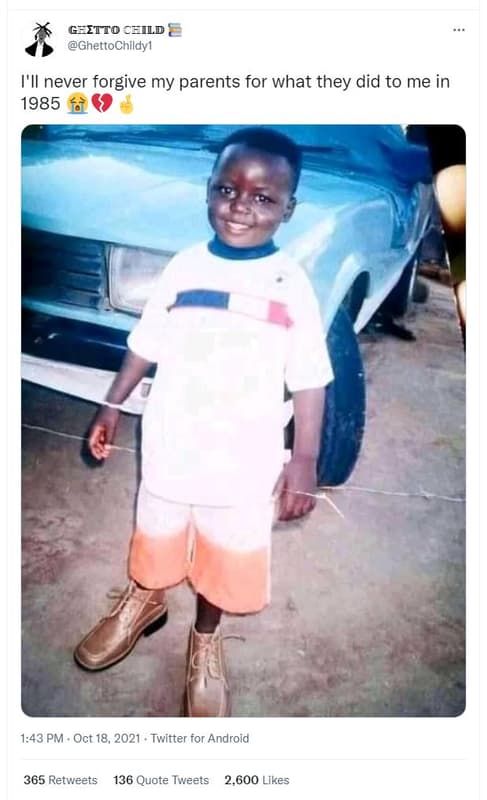 Geettd ceild ghettochildyi 1'il never forgive my parents for what they did to me