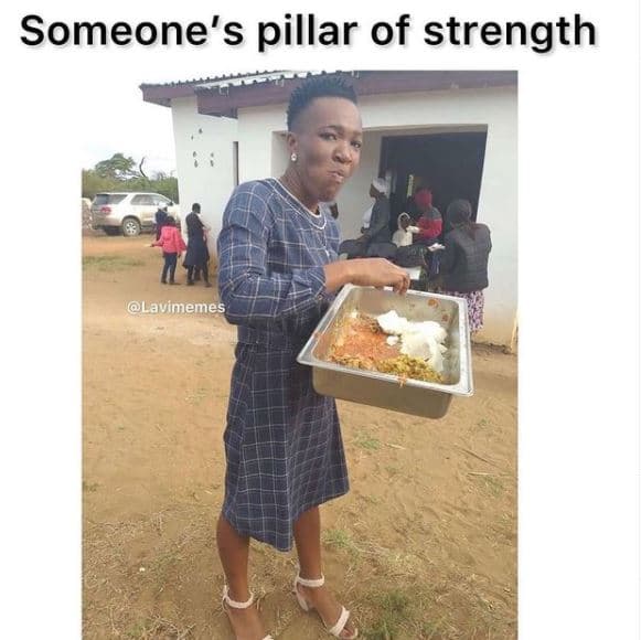 Someone's pillar of strength lavilmemes