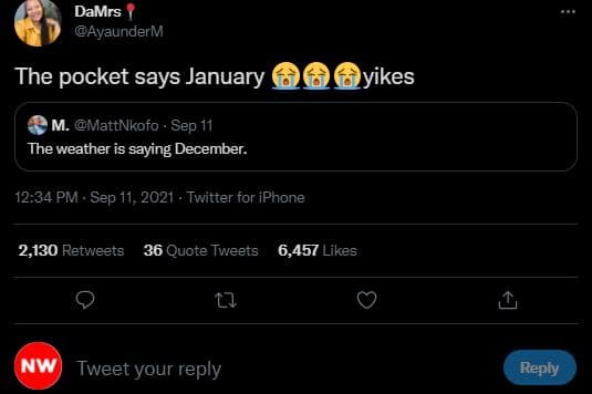 Damrs ayaunderm the pocket says january yikes m. mattnkofo sep 11 the weather is