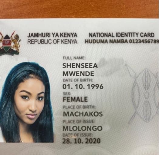 Jamhuri ya kenya national identity card republic of kenya huduma namba full name