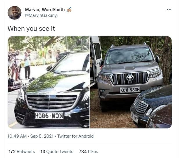 Marvin, wordsmith marvingakunyi when you see it kch 980h h086 02i 10.49 am sep 5