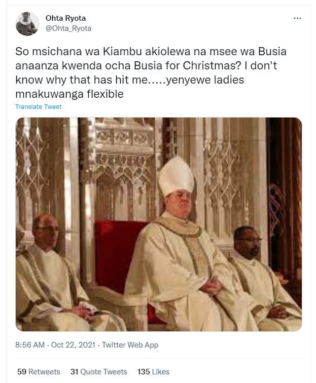 Ohta ryota ohta_ryota so msichana wa kiambu akiolewa na msee wa busia anaanza kw