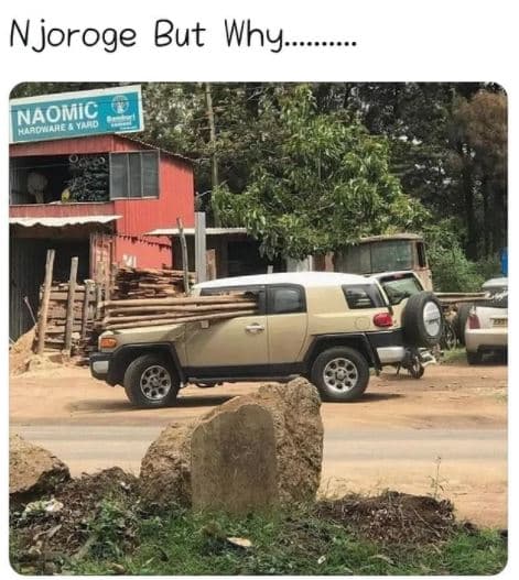 Njoroge but why naomic maroaagoyano