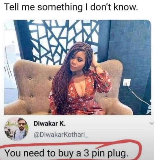 Tell me something i don't know. diwakar k. diwakarkothari _ you need to buy a 3