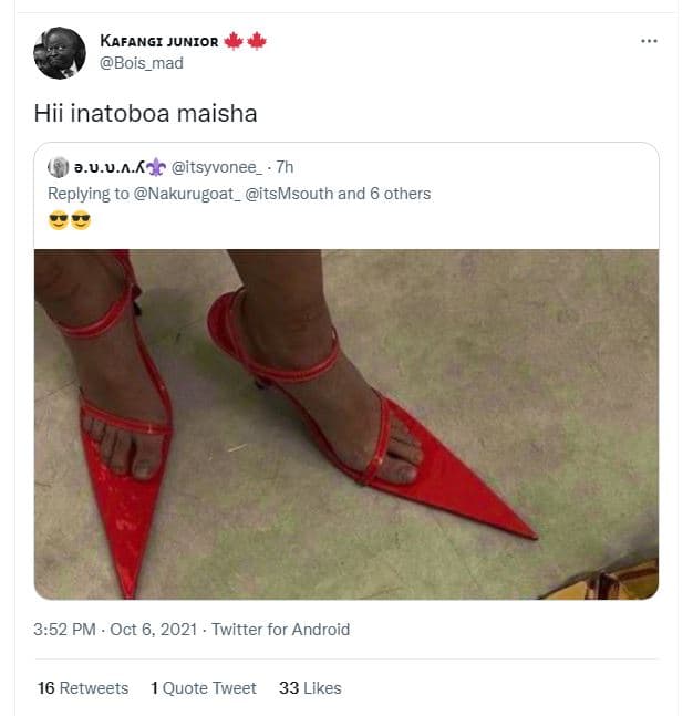 Kafangi junior bois_mad hii inatoboa maisha .u.u.akjc itsyvonee replying to naku