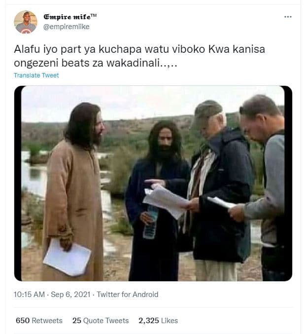 Gmpire mifetm empiremiike alafu iyo part ya kuchapa watu viboko kwa kanisa ongez