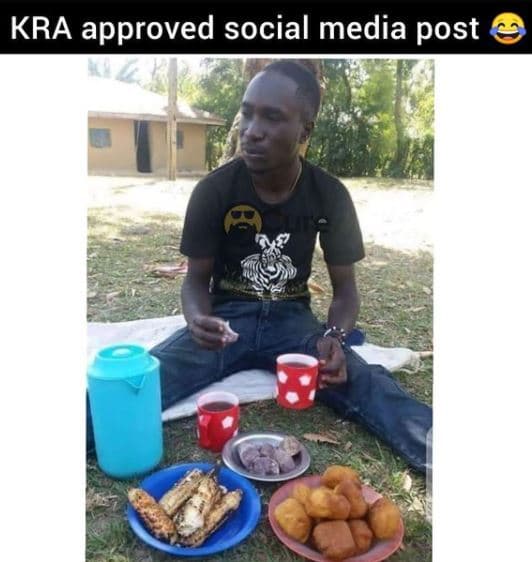 Kra approved social media post