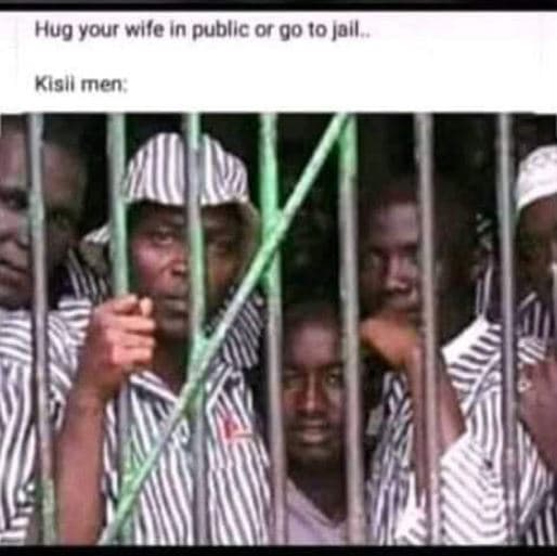 Hug your wile in publlc or 90 10 jail kisil men
