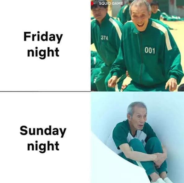 Squid eame friday night 374 001 sunday night