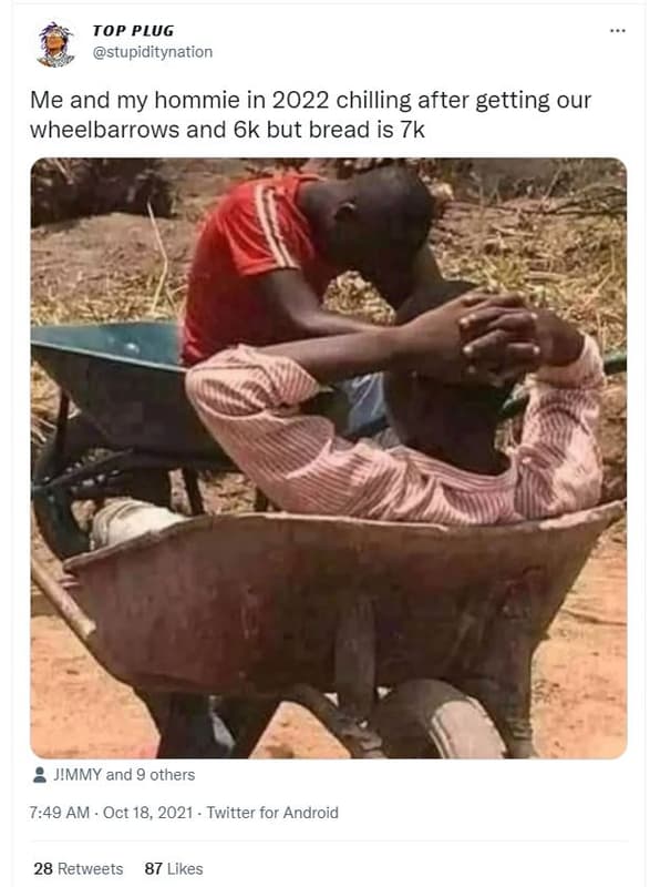 Top plug stupiditynation me and my hommie in chilling after getting our wheelbar