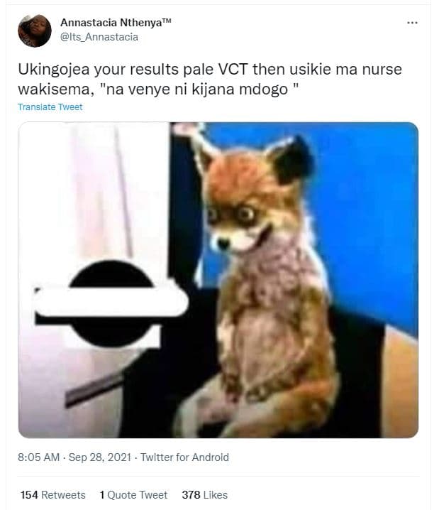 Annastacia nthenya its_annastacia ukingojea your results pale vct then usikie ma