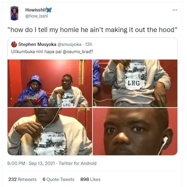 Howisshii8 how_isshi how do tell my homie he ain't making it out the hood stephe