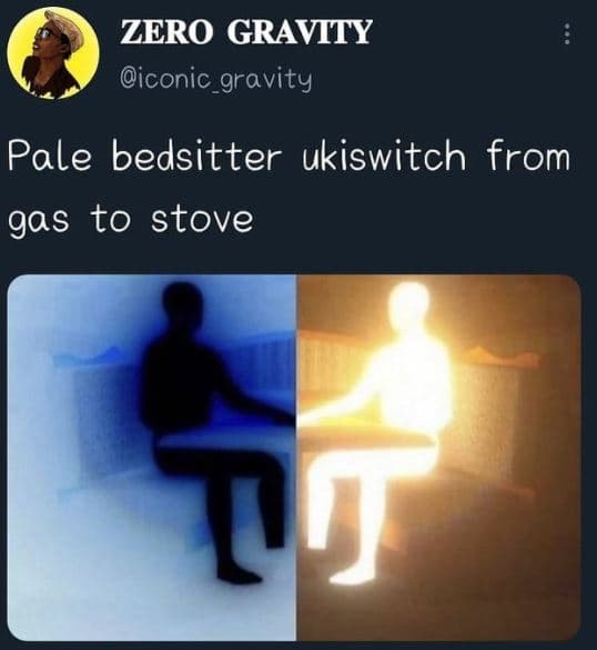 Zero gravity iconic_gravity pale bedsitter ukiswitch from gas to stove