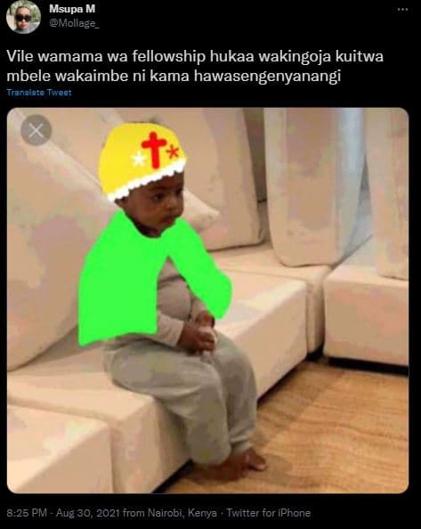 Msupu mollage_ vile wamama wa fellowship hukaa wakingoja kuitwa mbele wakaimbe n