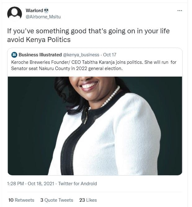 Warlord airborne_msitu if you've something good that's going on in your life avo