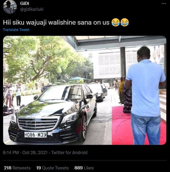 Gidi gidikariuki hii siku wajuaji walishine sana on us translate tweer h086mox 8