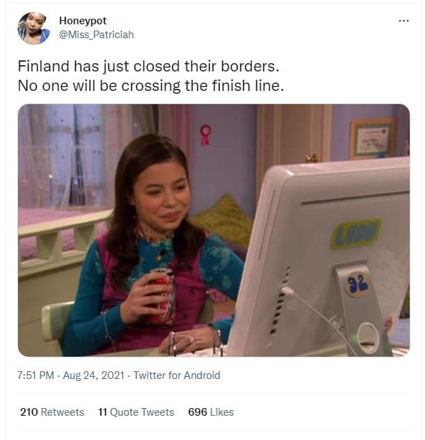 Honeypot miss_patriciah finland has just closed their borders. no one will be cr