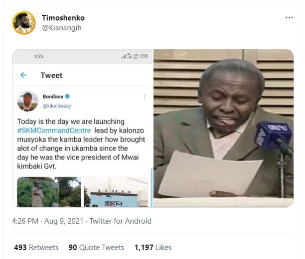 Timoshenko kianangih 4 75 tweet boniface ulundeezy today the day we are launchin