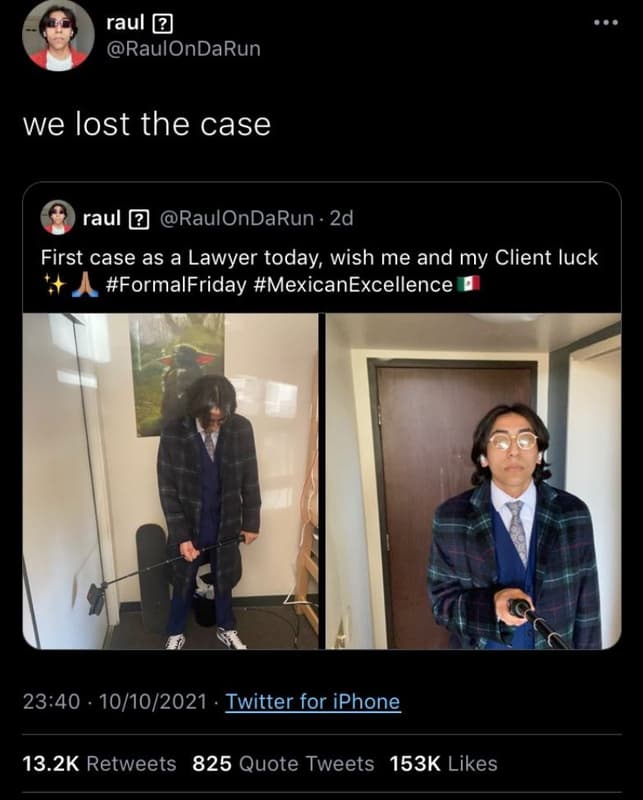 Raul raulondarun we lost the case raul raulondarun 2d first case as a lawyer tod