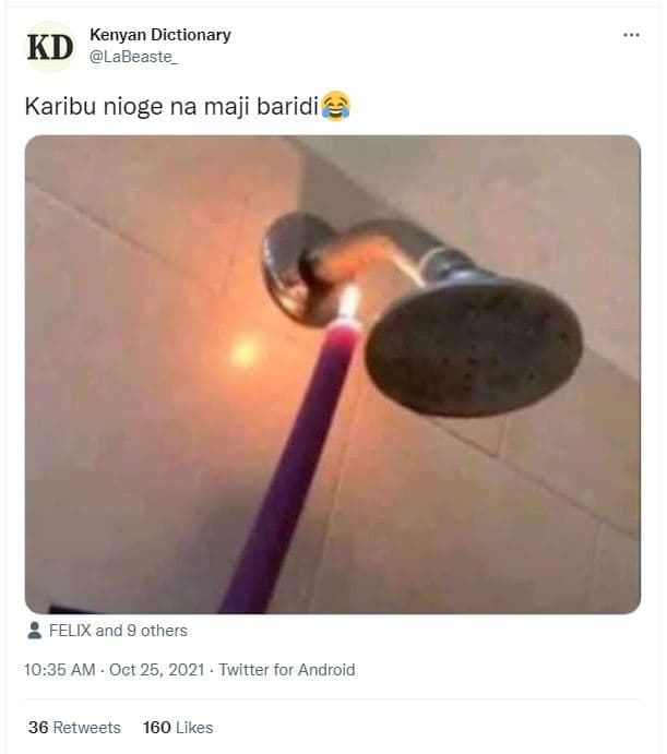 Kenyan dictionary kd labeaste karibu nioge na maji baridi felix and 9 others 10.