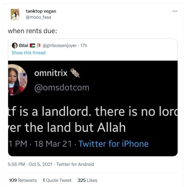 Tanktop vegan mooo_tasa when rents due bilal girlbossenjoyer 17h show this threa