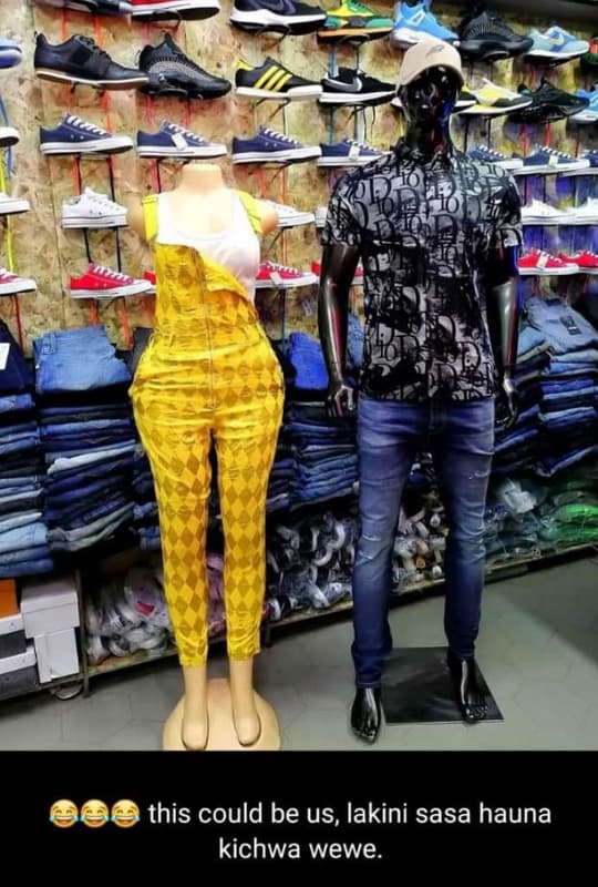 This could be us, lakini sasa hauna kichwa wewe