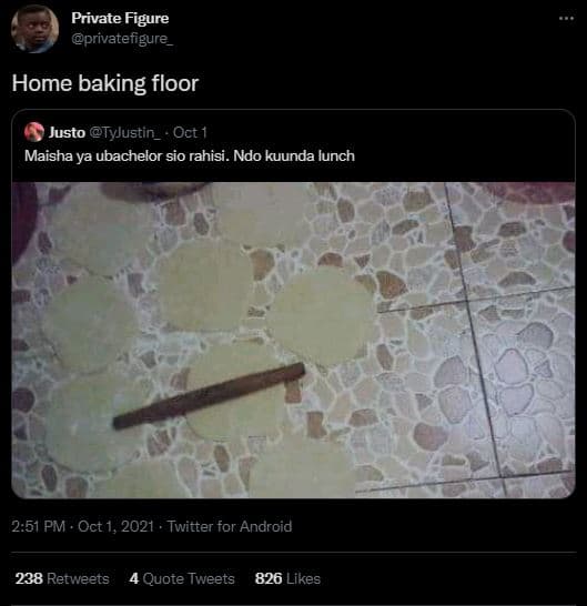 Private figure privatefigure home baking floor justo tyjustin _ oct 1 maisha ya