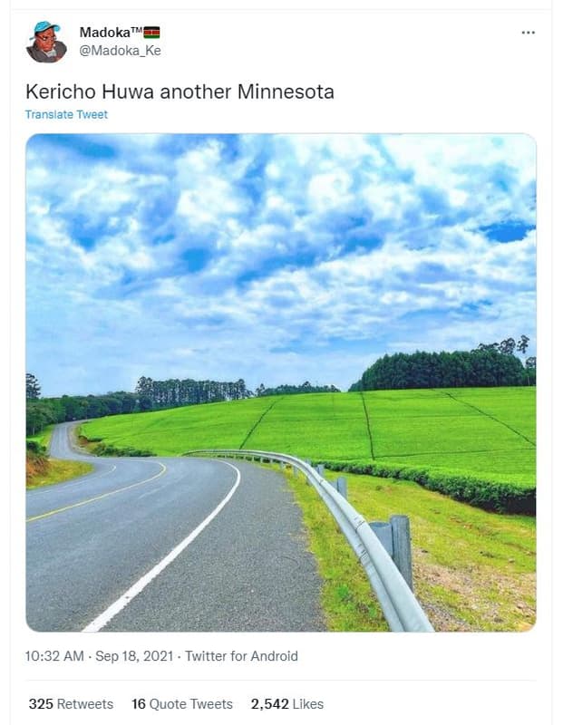 Madoka madoka_ke kericho huwa another minnesota translate tweet 10.32 am sep 18,