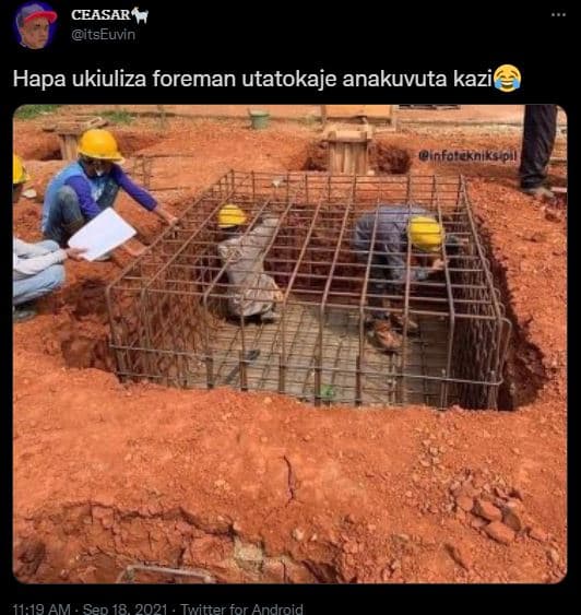 Ceasar itseuvin hapa ukiuliza foreman utatokaje anakuvuta kazi infateknispl 11.1