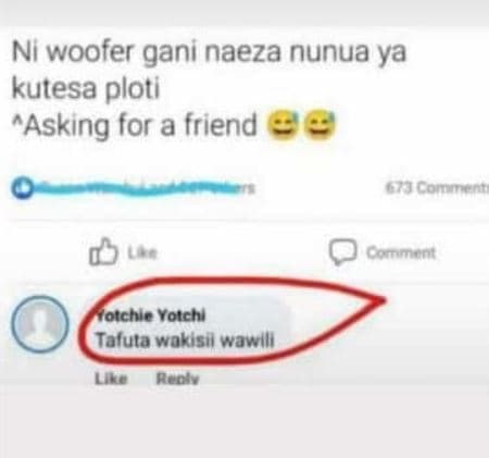 Ni woofer gani naeza nunua ya kutesa ploti asking for a friend vconvr 1 comnmont