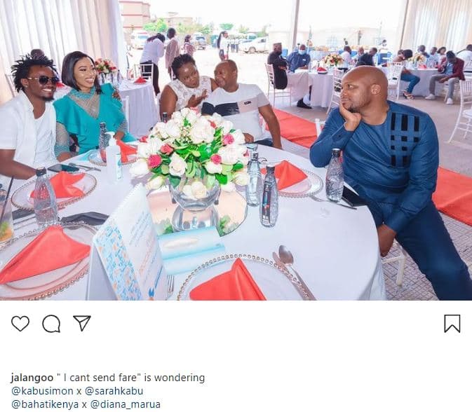 Jalangoo cant send fare is wondering kabusimon x sarahkabu bahatikenya x diana_m