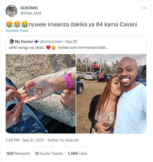 Gustavo luhya_kidd nywele imeanza dakika ya 84 kama cavani translate tweer my do