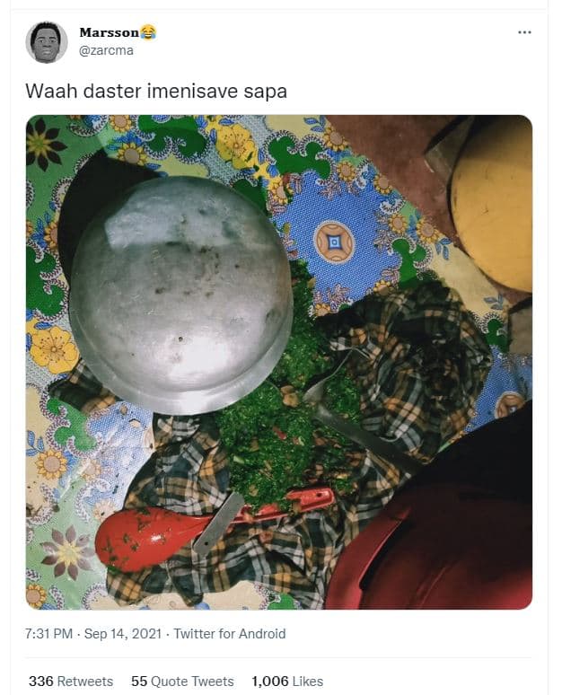 Marsson zarcma waah daster imenisave sapa 7.31 pm sep 14, twitter for android 33