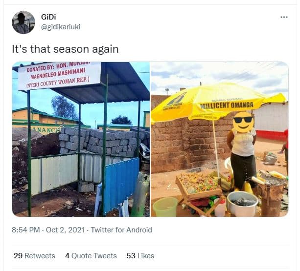 Gidi gidikariuki it's that season again hon_ muram dowated by mashinani maendele